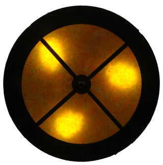 16 Wide Bear at Dusk Flushmount