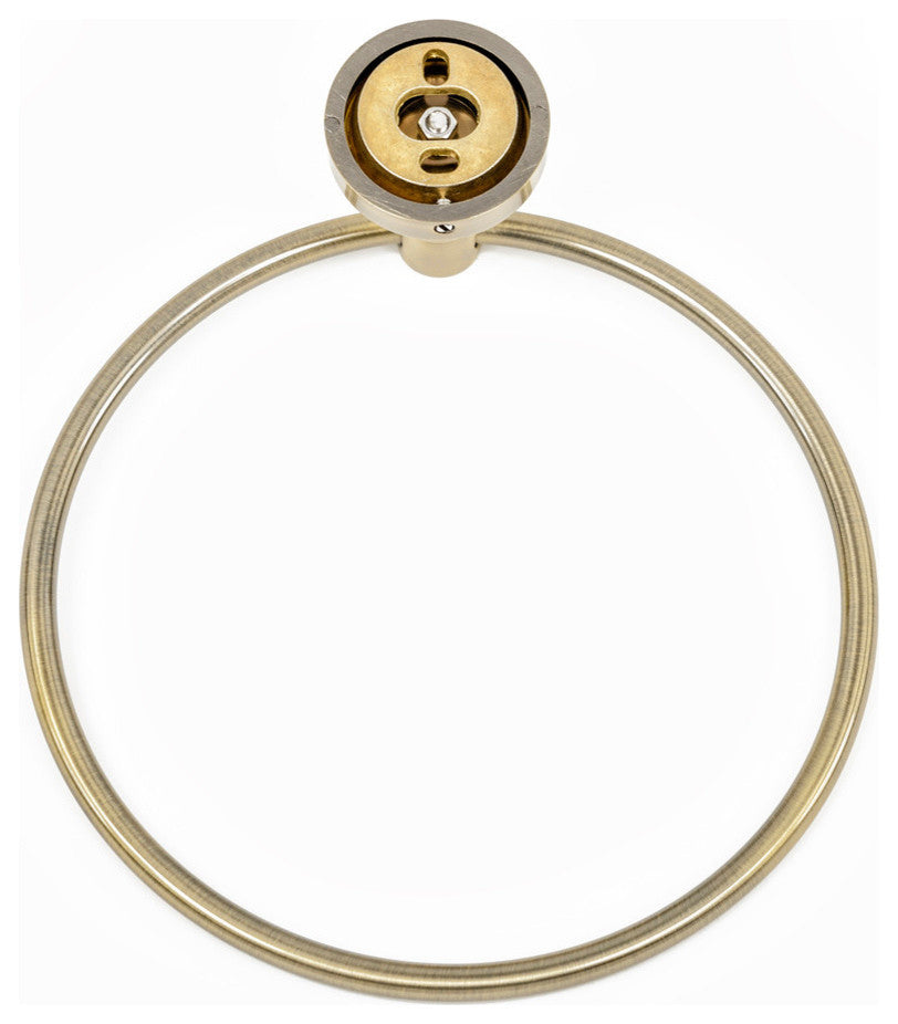 Italia Venezia Towel Ring, Bronze