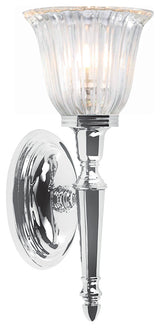 Dryden 1 Light Bath Light in Polished Chrome