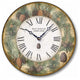 Vintage-Style 12  Inch Western Pine Wall Clock