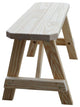 Pine Traditional Picnic Bench, Unfinished, 3 Foot