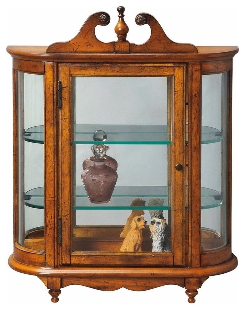 Butler Melinda Vintage Oak Wall Curio