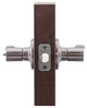 KL2240BC Scandinavian Style Keyed Entry Lever, Satin Stainless