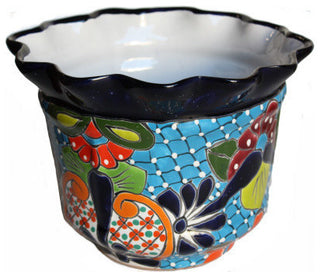 Duero Talavera Mexican Ceramic Pot