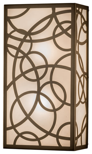 9 Wide Fizz Deco Wall Sconce