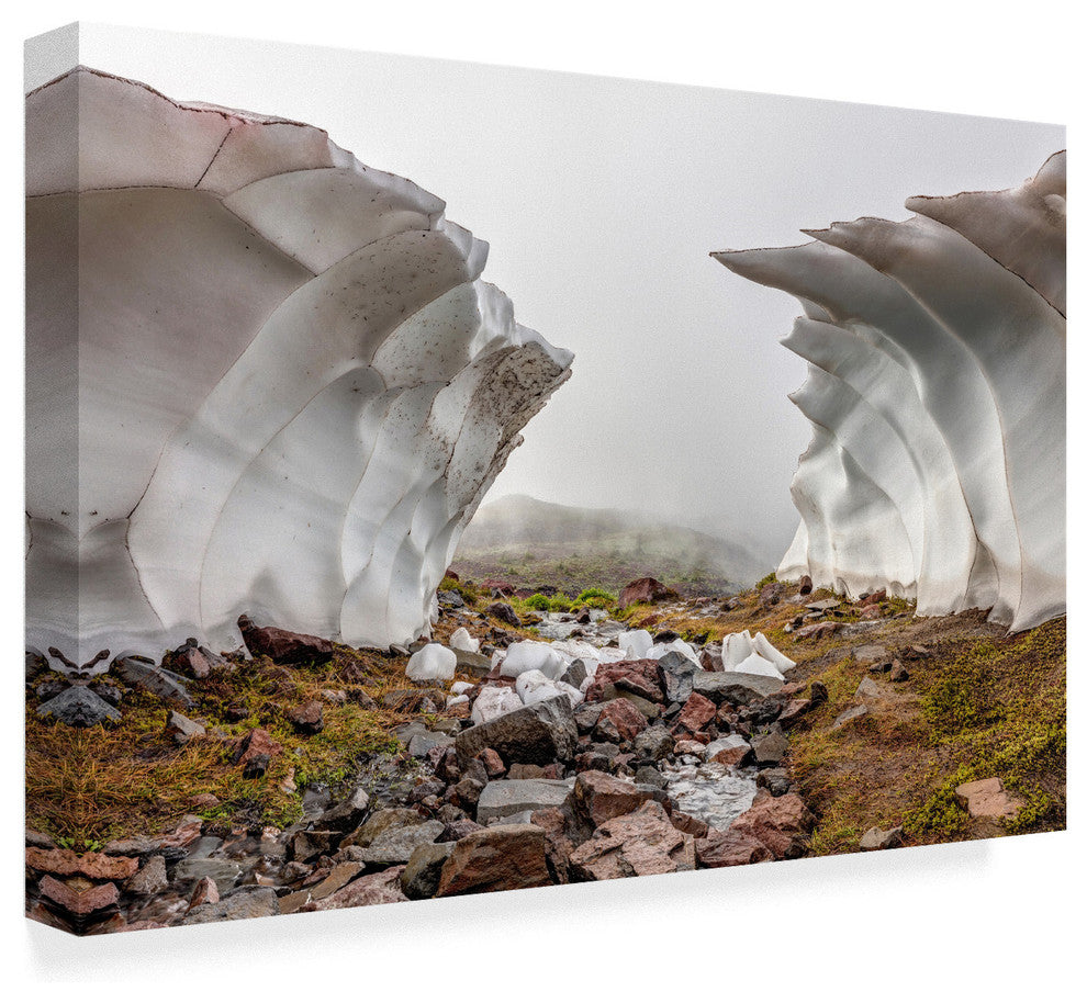 Pierre Leclerc 'Rainier Glacier' Canvas Art, 24"x16"