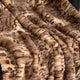 Plutus Brown Luxe Lash Faux Fur Luxury Throw Blanket, 70"L x 90"W Twin