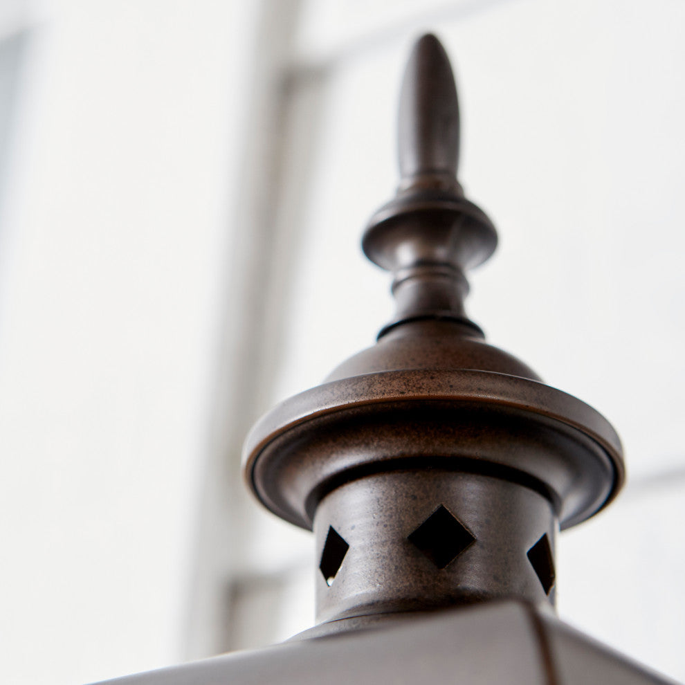Bishop 2-Light Wall Mount, Oiled Bronze