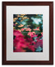Jason Shaffer ''Maple'' Matted Framed Art, Wood Frame, White Mat, 16x20