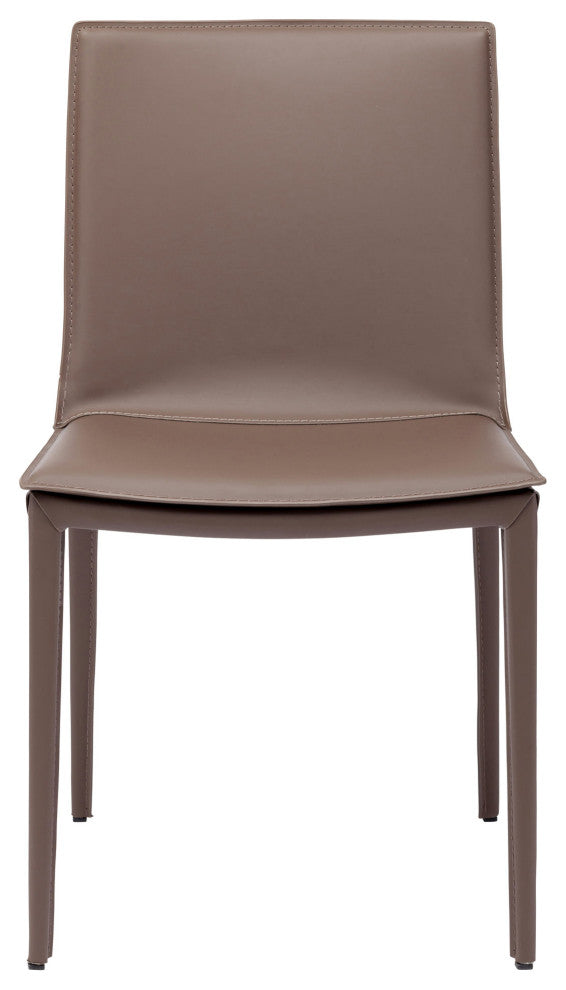 Nuevo Living Palma Dining Chair, Mink Leather