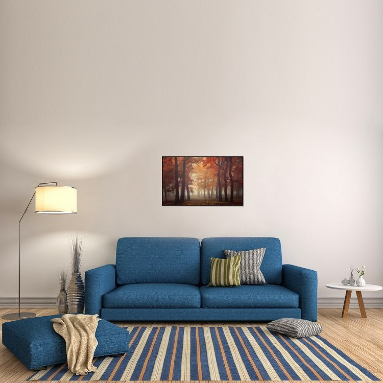 "Feel" Framed Canvas Giclee by Ildiko Neer, 37x23"