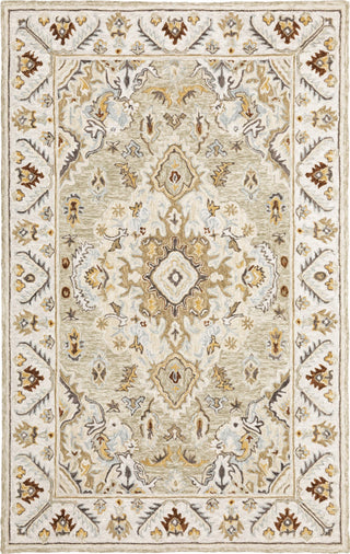 Oriental Weavers Alfresco Collection Ivory/ Beige Oriental Indoor Area Rug 5'X8'