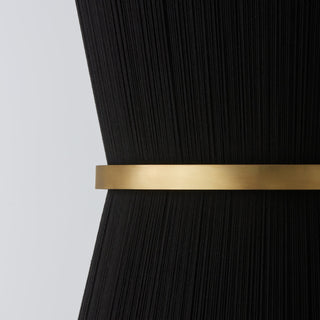 Capital Lighting 541261 Cecilia 6 Light 20"W Pendant - Bleached Natural Rope /