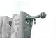 Extendable Curtain Rod Set 49 to 82 L -Diam