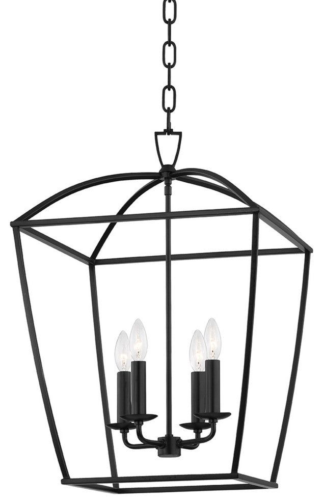 Bryant 4-Light Medium Pendant Aged Iron Finish