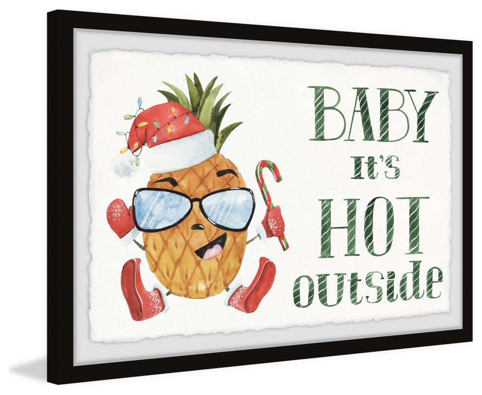 "Keep Cool" Framed Painting Print, 30x20