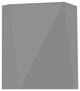 Calx Outdoor LED Sconce, Uplight/Downlight, Matte Gray, Cool White