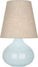 June Accent Lamp, Buff, Baby Blue