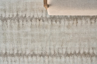 Chroma Handmade Hand Loomed Wool and Bamboo Silk Beige/Brown Area Rug