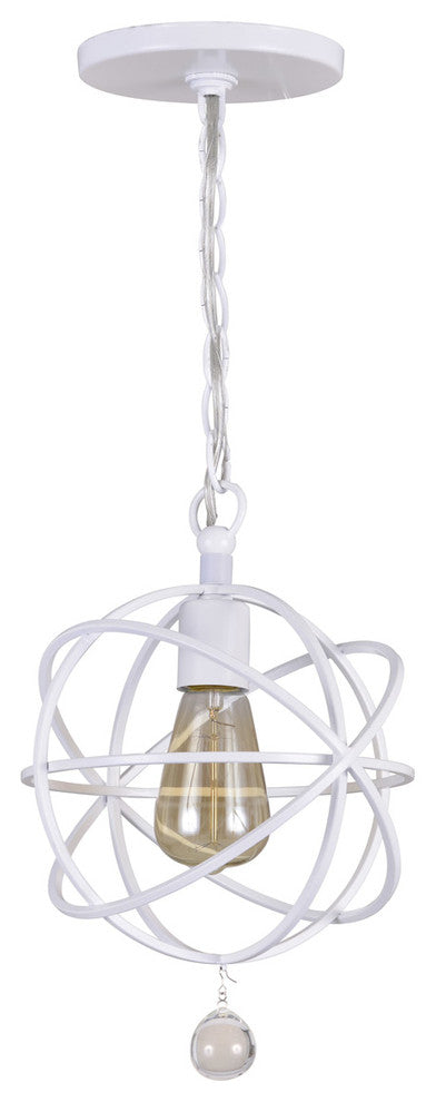 Solaris 1-Light Pendant, Wet White