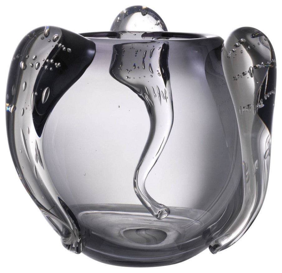 Gray Handblown Glass Vase | Eichholtz Sianluca S