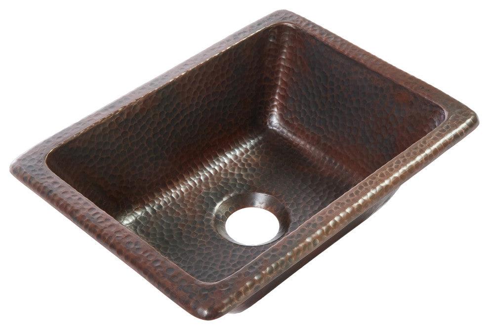 Hawking 12" Dual Flex Bathroom Sink in Copper
