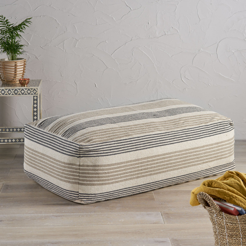 Gadwall Rectangular Bean Bag Ottoman