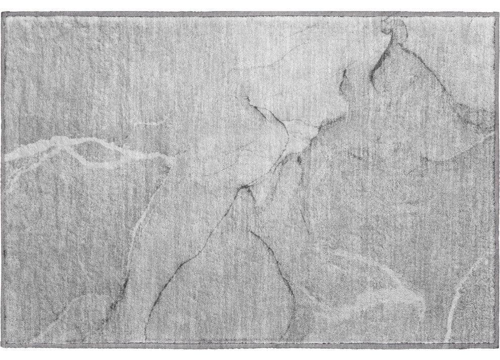 Premium Machine Washable Mayfield AMF510 Gray 1'8" x 2'6" Rug