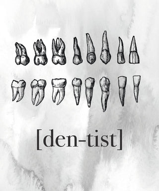 "Dentist" Painting Print on Wrapped Canvas
