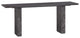 Rebel Console Table, Gray Marble/Charcoal Gray