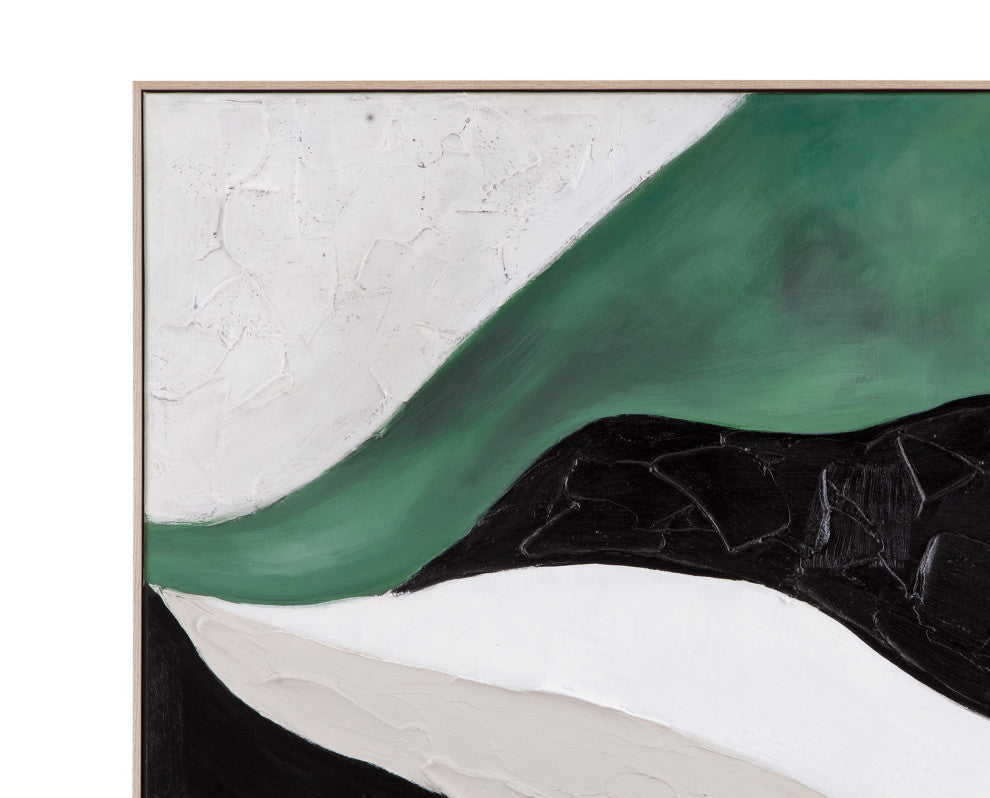 Illuminate Framed Canvas - Set of 2 - White Wash Frame