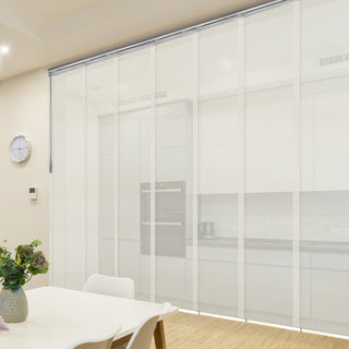 Fidel 7-Panel Track Extendable Vertical Blinds 110-153"W
