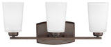 Franport 3-Light Wall/Bath, Burnt Sienna