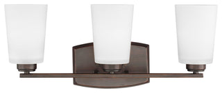 Franport 3-Light Wall/Bath, Burnt Sienna