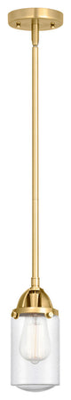 Innovations 288-1S-SG-G314 Dover 1 Light 4.5" Mini Pendant, Satin Gold