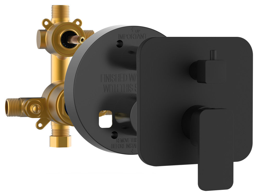Pulse 3007-RIVD-MB Two Way TruTemp Pressure Balance Valve
