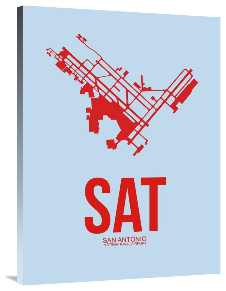 "SAT San Antonio Airport 2" Fine Art Print