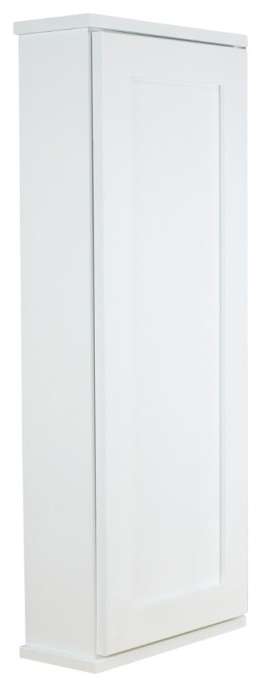 Sandalwood On the Wall White Cabinet 25.5h x 15.5w x 8d