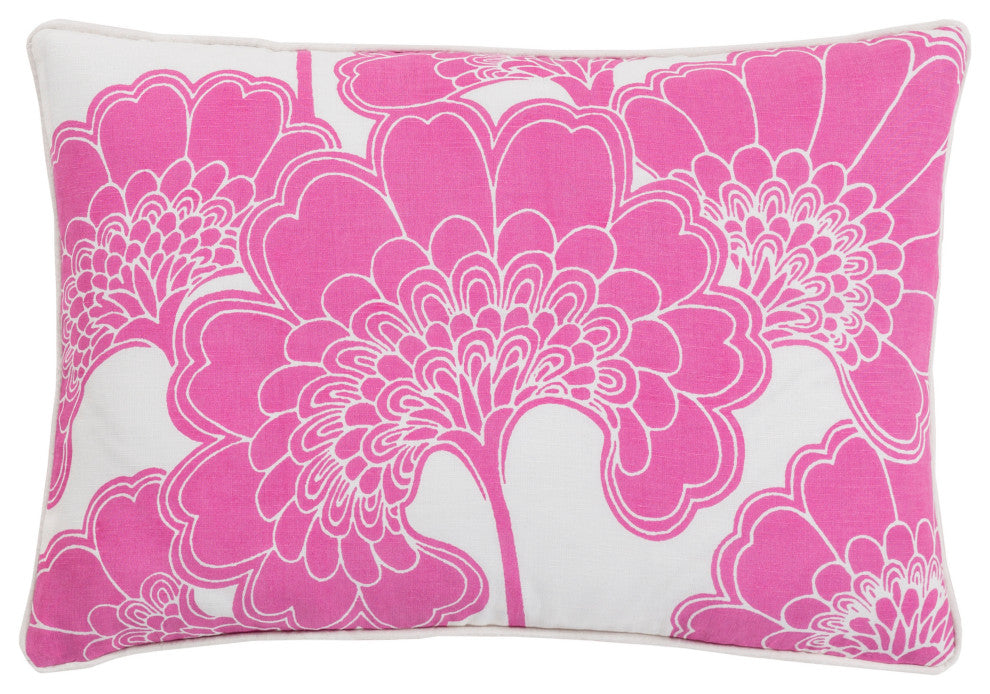 Surya Japanese Floral JA-004 22" x 22" Pillow Cover
