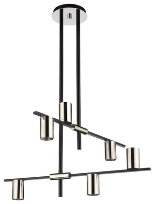 Zlite 814-6MB-PN 6-Light Chandelier, Other
