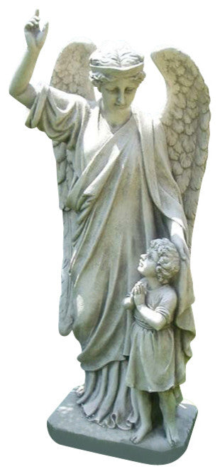 Guardian Angel Childs Prayer Statue