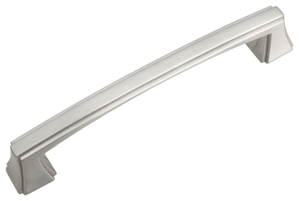 Utopia Alley Brett Cabinet Pull, 5" Center to Center, Brushed Nickel, 5 Pack
