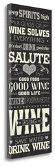 "Wine Lovers II" By Pela Studio, Giclee Print on Gallery Wrap Canvas