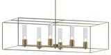Portico Pendant, Soft Gold, Soft Gold Accent