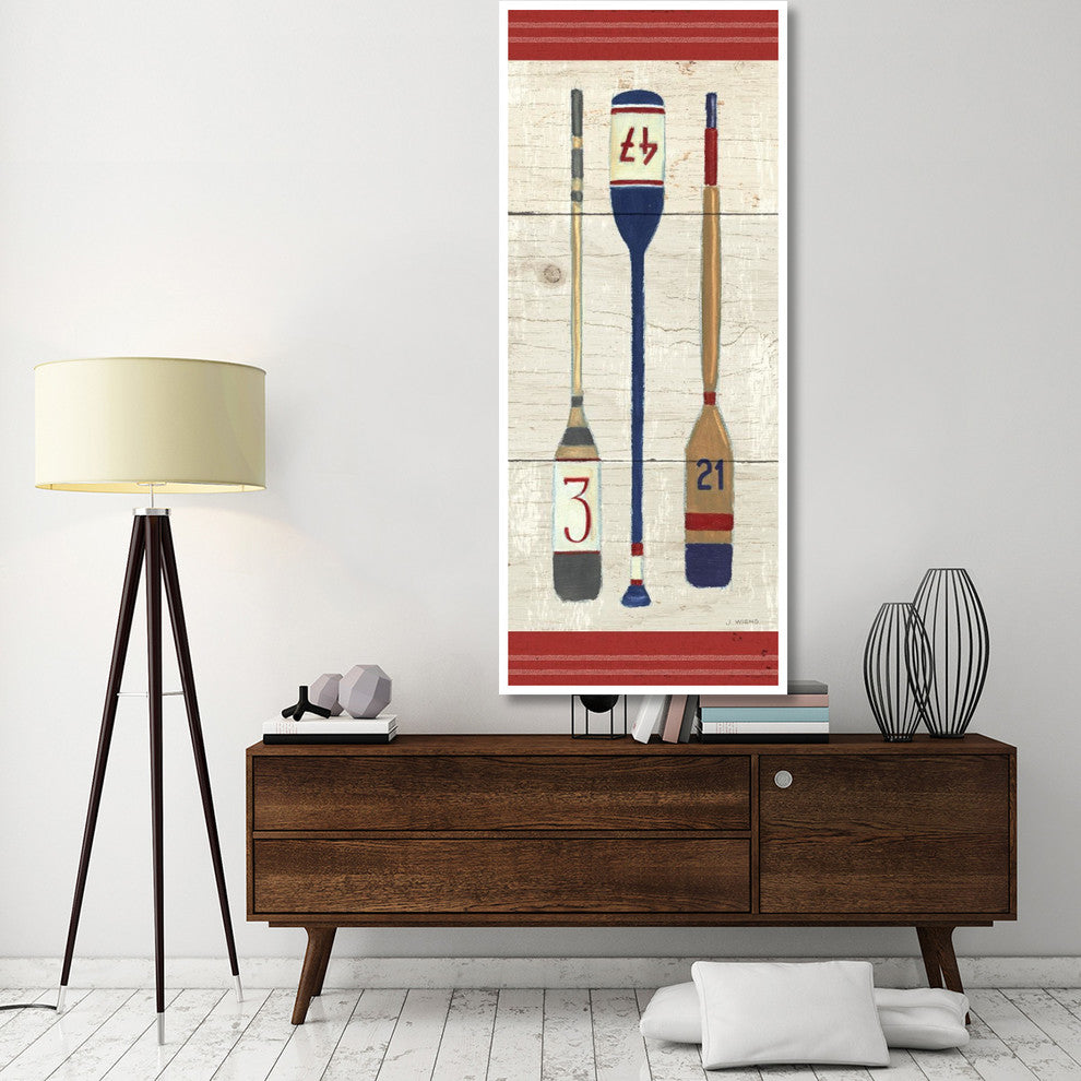 "Nautique X" Digital Paper Print by James Wiens, 32"x77"