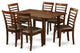 7 Pc Small Kitchen Table Set -Small Kitchen Table And 6 Dining Chairs