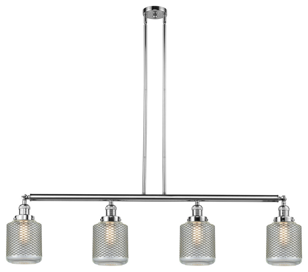 INNOVATIONS LIGHTING 214-PC-S-G262-LED 4 Light Dimmable LED Island Light