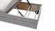 Fairmont Wheeled Chaise Set of 2 Outdoor Wicker Patio Furniture in White