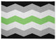 Agender Chevron Chenille Rug, Agender Chevron, 5'x7'