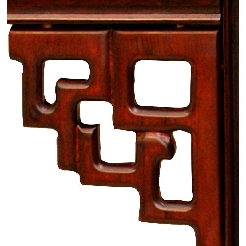 Rosewood Square Ming Table, Two-tone